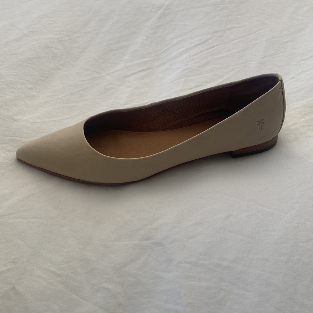Frye Tan Flats; New and Unused